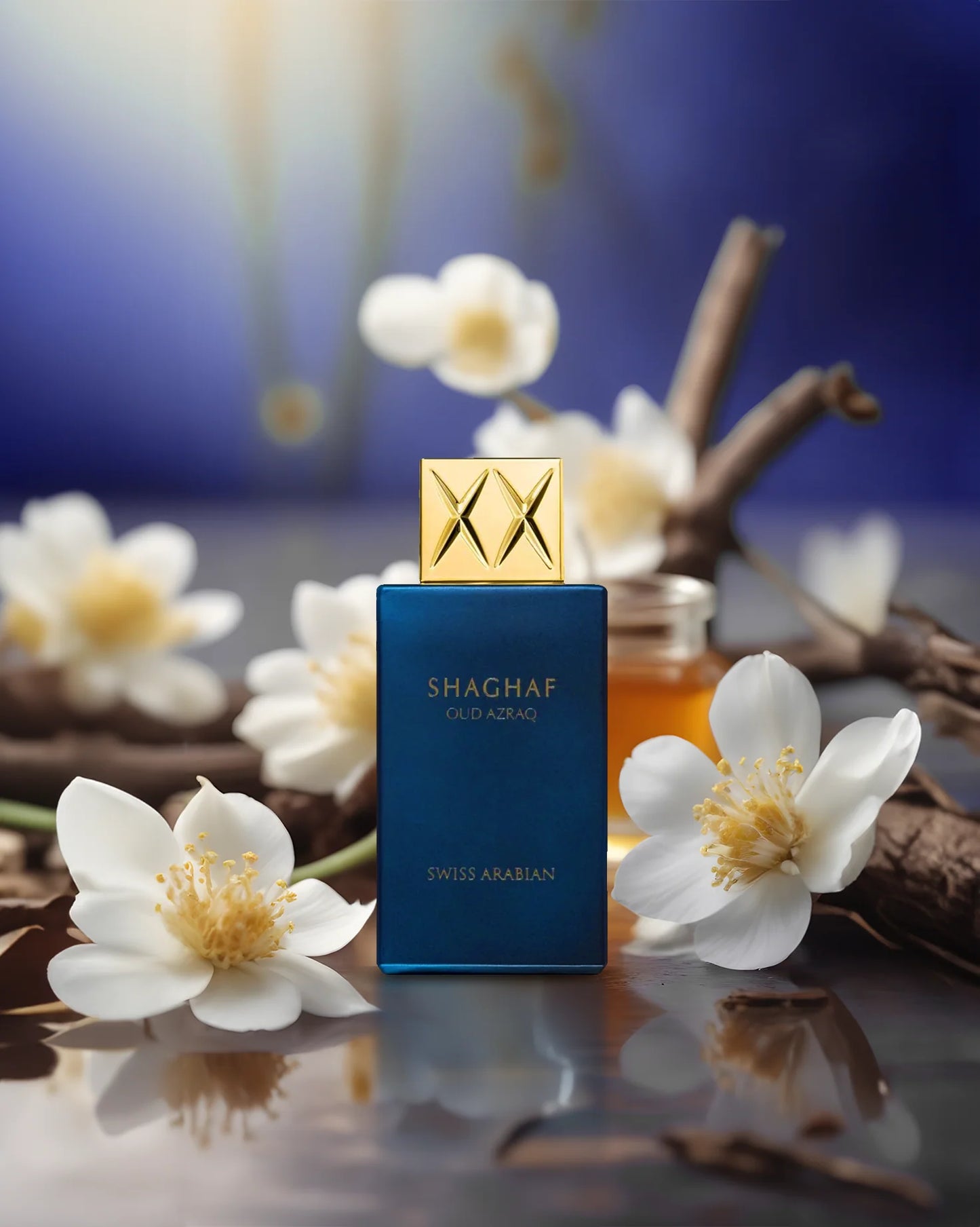 Shaghaf Oud Azraq – Eau de Parfum 75 ml (Swiss Arabian)