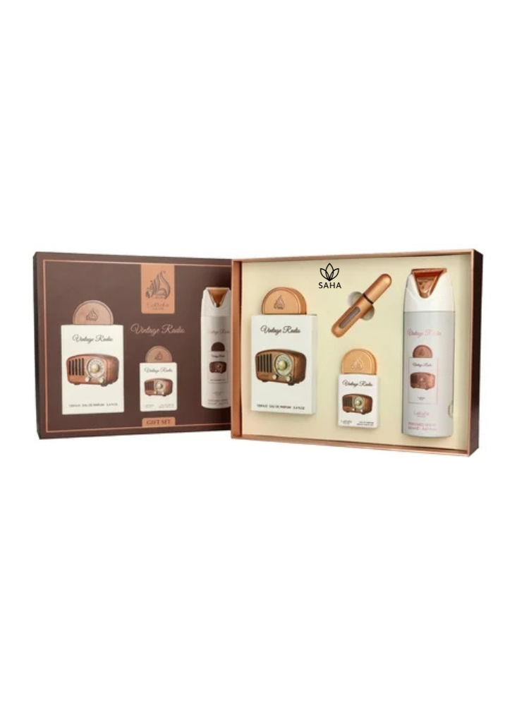Vintage Radio gift set